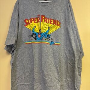 Loot Crate Super Friends Graphic Tee - Gray